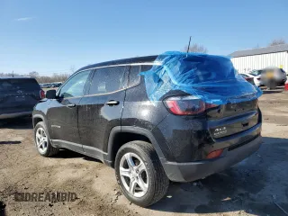 2023 Jeep Compass Sport z VIN 3C4NJDAN8PT531917, wystawiony jako Copart lot #46543835 z przebiegiem 28 762 mil mil oraz Szkoda całkowita • Salvage title. Historia ofert i sprzedaży dostępna na DreamBid. Obrazek 2.