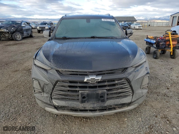 2020 Chevrolet Blazer LT with VIN 3GNKBJRS7LS695269, listed as a Copart auction lot 87037324 with 69,433 mi miles and Salvage Title. Bid and sale history available at carsss.com. Image 5.