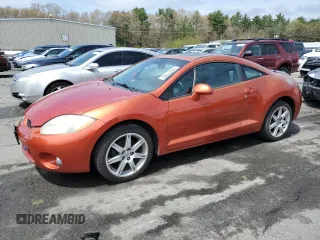 2007 Mitsubishi Eclipse GT with VIN 4A3AK34T47E003109, listed as a Copart auction lot 53641194 with 128,189 mi miles and Clean Title. Bid and sale history available at carsss.com. Image 1.