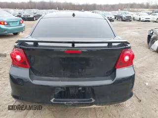 2014 Dodge Avenger SE with VIN 1C3CDZAB1EN189214, listed as a IAAI auction lot 41455776 with 1 mi miles. Bid and sale history available at carsss.com. Image 16.