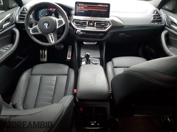 2023 BMW X4 M40i with VIN 5UX43DT00P9N89647, listed as a Copart auction lot 80450304 with 32,727 mi miles and Salvage Title. Bid and sale history available at carsss.com. Image 8.
