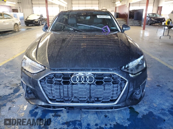 2020 Audi A4 Premium Plus with VIN WAUENAF45LA050461, listed as a Copart auction lot 88592305 with Not Provided miles and Salvage Title. Bid and sale history available at DreamBid. Image 5.