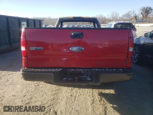 2007 Ford F-150 XL with VIN 1FTRF12247NA86520, listed as a Copart auction lot 41966535 with 0 mi miles and Non Repairable. Bid and sale history available at carsss.com. Image 6.