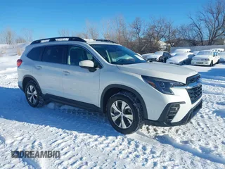2024 Subaru Ascent Premium with VIN 4S4WMAED3R3422786, listed as a IAAI auction lot 41547892 with 18,021 mi miles and . Bid and sale history available at DreamBid. Image 1.