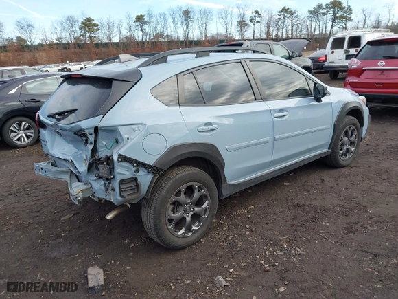 2021 Subaru Crosstrek Sport with VIN JF2GTHSC8MH670688, listed as a IAAI auction lot 41413090 with 37,431 mi miles. Bid and sale history available at carsss.com. Image 4.