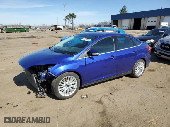 2014 Ford Focus Titanium with VIN 1FADP3J25EL304595, listed as a Copart auction lot 49573805 with 82,233 mi miles and Clean Title. Bid and sale history available at carsss.com. Image 1.