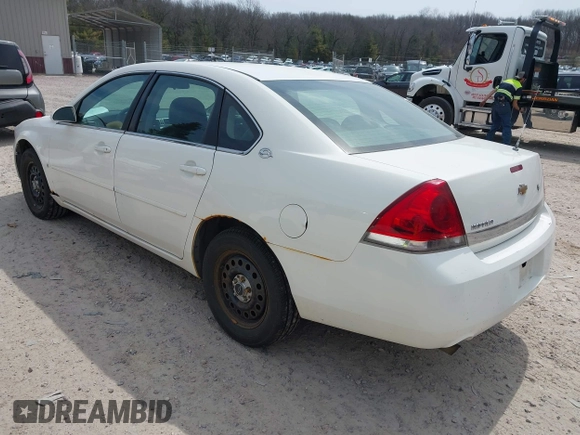 2007 Chevrolet Impala Police Pkg Police Pkg 9C1 with VIN 2G1WS55R779416144, listed as a IAAI auction lot 41873114 with 166,863 mi miles. Bid and sale history available at carsss.com. Image 3.