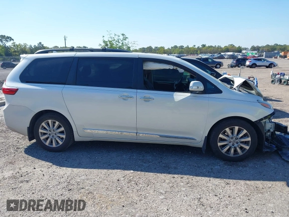 2016 Toyota Sienna XLE with VIN 5TDYK3DC8GS758226, listed as a IAAI auction lot 41894191 with 107,233 mi miles and . Bid and sale history available at DreamBid. Image 13.