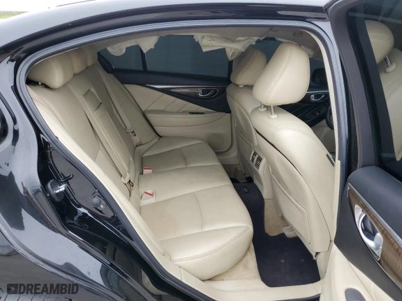 2019 Infiniti Q50 3.0t LUXE with VIN JN1EV7AP8KM512633, listed as a Copart auction lot 47567594 with 138,436 mi miles and Salvage Title. Bid and sale history available at carsss.com. Image 10.