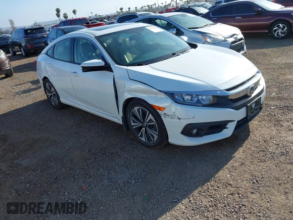 2018 Honda Civic EX-L with VIN JHMFC1F76JX001429, listed as a IAAI auction lot 42110222 with 135,487 mi miles and . Bid and sale history available at DreamBid. Image 1.