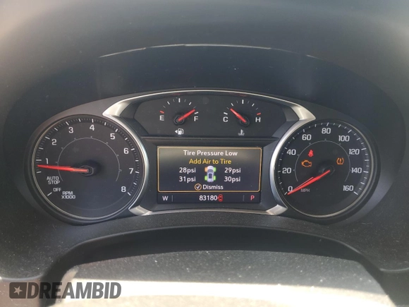 2020 GMC Terrain SLT с VIN 3GKALPEVXLL239592, выставлен на аукционе Copart как лот 61264415 с пробегом 83 180 миль миль и Списание • Salvage title. История ставок и продаж доступна на DreamBid. Изображение 9.