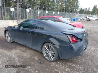 2012 Infiniti G37 Journey with VIN JN1CV6EK7CM423234, listed as a IAAI auction lot 41809302 with 162,178 mi miles. Bid and sale history available at carsss.com. Image 3.