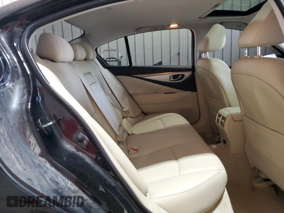 2020 Infiniti Q50 Luxe with VIN JN1EV7AR4LM254744, listed as a Copart auction lot 59178915 with 57,746 mi miles and Salvage title. Bid and sale history available at DreamBid. Image 10.