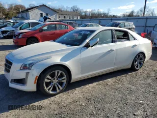 2014 Cadillac CTS Vsport Premium RWD with VIN 1G6AV5S8XE0185013, listed as a Copart auction lot 82293654 with Not Provided miles and Salvage Title. Bid and sale history available at carsss.com. Image 1.