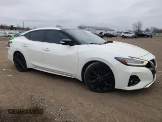 2019 Nissan Maxima SR with VIN 1N4AA6AV4KC376867, listed as a Copart auction lot 82721294 with 96,695 mi miles and Clean Title. Bid and sale history available at DreamBid. Image 4.