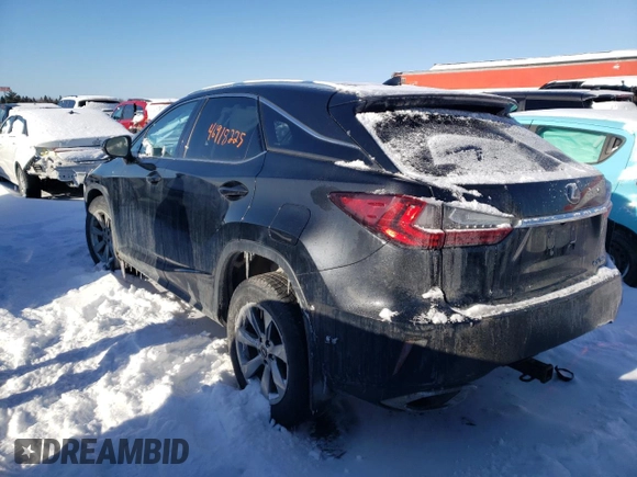 2018 Lexus RX 350 with VIN 2T2BZMCA5JC147928, listed as a Copart auction lot 46918225 with 81,825 mi miles and Salvage title. Bid and sale history available at DreamBid. Image 2.