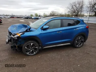 2020 Hyundai Tucson SEL with VIN KM8J3CAL2LU088032, listed as a Copart auction lot 55289415 with 120,727 mi miles and Salvage title. Bid and sale history available at DreamBid. Image 1.