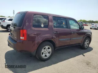 2014 Honda Pilot LX z VIN 5FNYF4H2XEB044367, wystawiony jako Copart lot #59216485 z przebiegiem 94 754 mil mil oraz Szkoda całkowita • Salvage title. Historia ofert i sprzedaży dostępna na DreamBid. Obrazek 3.