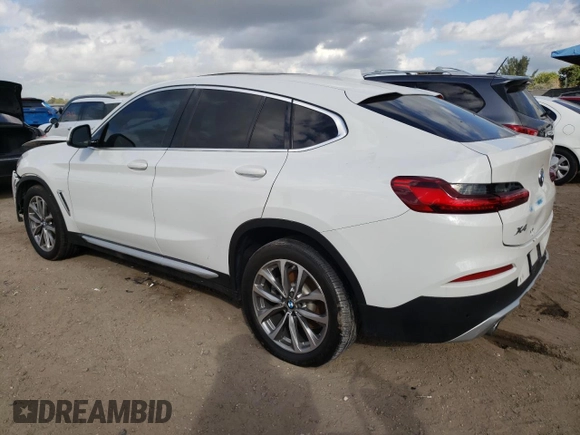 2019 BMW X4 xDrive30i with VIN 5UXUJ3C55KLG54759, listed as a Copart auction lot 38575993 with 48,956 mi miles. Bid and sale history available at carsss.com. Image 2.
