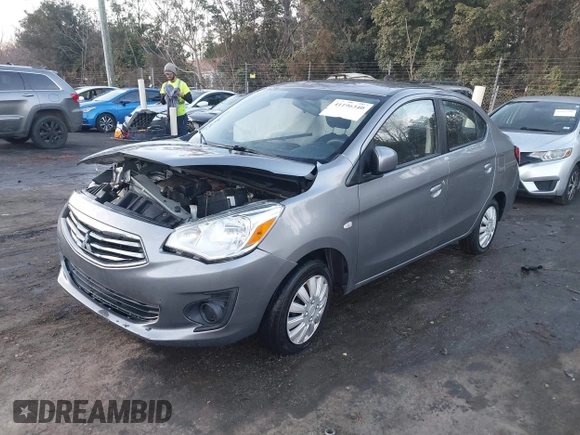 2017 Mitsubishi Mirage ES z VIN ML32F3FJ9HHF15462, wystawiony jako IAAI lot #41196340 z przebiegiem 114 782 mil mil oraz . Historia ofert i sprzedaży dostępna na DreamBid. Obrazek 2.