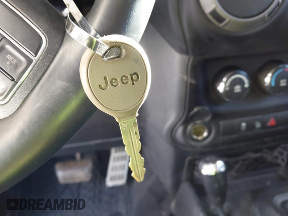 2017 Jeep Wrangler Unlimited Sport with VIN 1C4BJWDG1HL559261, listed as a IAAI auction lot 41367792 with 96,284 mi miles. Bid and sale history available at carsss.com. Image 11.