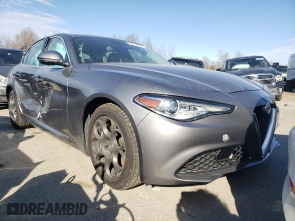 2017 Alfa Romeo Giulia with VIN ZARFAEDN3H7531860, listed as a Copart auction lot 37292263 with 26,222 mi miles. Bid and sale history available at carsss.com. Image 1.