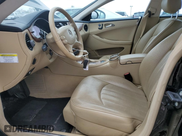 2006 Mercedes-Benz CLS-Class with VIN WDDDJ75X66A064940, listed as a Copart auction lot 50305235 with 91,806 mi miles and Salvage Title. Bid and sale history available at carsss.com. Image 7.