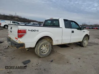 2013 Ford F-150 XL with VIN 1FTEX1EM8DFC06480, listed as a Copart auction lot 42157425 with 0 mi miles and Salvage Title. Bid and sale history available at carsss.com. Image 3.