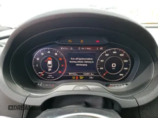 2017 Audi A3 Sedan Premium Plus with VIN WAUGUGFF2H1025363, listed as a Copart auction lot 48606583 with 80,103 mi miles and Salvage Title. Bid and sale history available at carsss.com. Image 9.