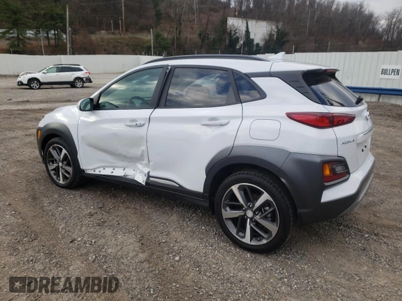 2020 Hyundai Kona Limited with VIN KM8K3CA50LU434827, listed as a Copart auction lot 69276332 with 6,019 mi miles. Bid and sale history available at carsss.com. Image 2.