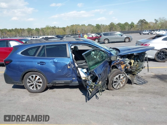 2021 Subaru Outback Premium with VIN 4S4BTACC5M3169457, listed as a IAAI auction lot 41869699 with 58,549 mi miles and . Bid and sale history available at DreamBid. Image 13.