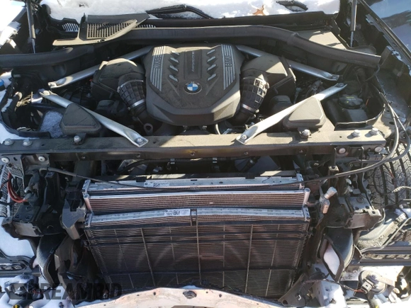 2021 BMW X5 M50i with VIN 5UXJU4C0XM9F65869, listed as a Copart auction lot 41585305 with 41,994 mi miles and Salvage Title. Bid and sale history available at carsss.com. Image 12.