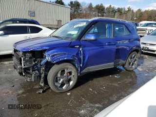 2023 Hyundai Venue SEL with VIN KMHRC8A39PU216899, listed as a Copart auction lot 44334845 with 9,163 mi miles and Salvage Title. Bid and sale history available at DreamBid. Image 1.