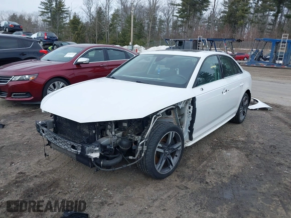 2017 Audi A4 Premium Plus with VIN WAUENAF42HN008961, listed as a IAAI auction lot 41701211 with 130,236 mi miles. Bid and sale history available at carsss.com. Image 6.