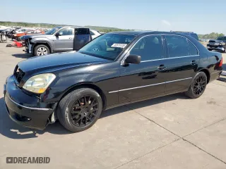 2003 Lexus LS 430 with VIN JTHBN30F530116362, listed as a Copart auction lot 52975725 with 254,221 mi miles and Salvage Title. Bid and sale history available at carsss.com. Image 1.