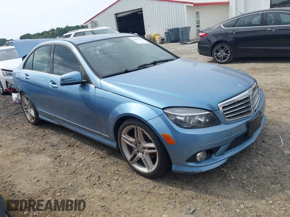 2010 Mercedes-Benz C 300 Sport with VIN WDDGF5EB0AF438140, listed as a IAAI auction lot 42497259 with 185,213 mi miles and . Bid and sale history available at DreamBid. Image 1.
