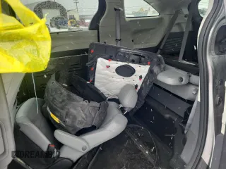 2023 Toyota Sienna LE with VIN 5TDGRKEC5PS168839, listed as a Copart auction lot 45199845 with 0 mi miles and Salvage Title. Bid and sale history available at carsss.com. Image 11.