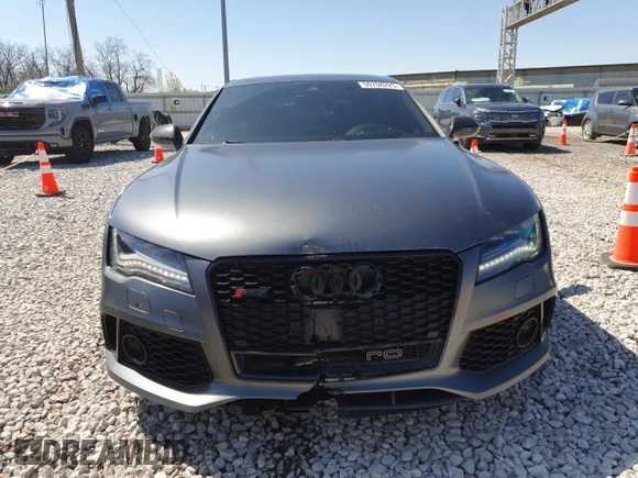 2015 Audi RS 7 Prestige z VIN WUAW2AFC8FN900610, wystawiony jako Copart lot #50708225 z przebiegiem 103 811 mil mil oraz Szkody całkowita. Historia ofert i sprzedaży dostępna na DreamBid. Obrazek 5.