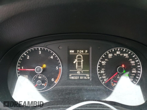 2013 Volkswagen Passat SE with VIN 1VWBN7A39DC118514, listed as a Copart auction lot 51520105 with 146,327 mi miles and Salvage title. Bid and sale history available at DreamBid. Image 9.