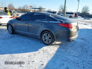 2012 Kia Optima EX with VIN 5XXGN4A77CG042008, listed as a IAAI auction lot 41406766 with 76,644 mi miles. Bid and sale history available at carsss.com. Image 3.