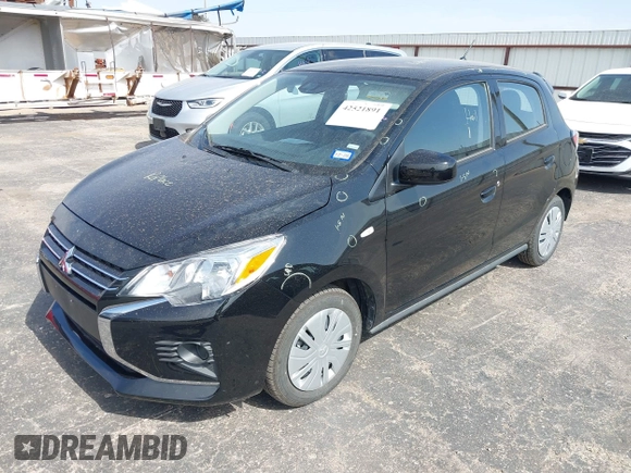 2024 Mitsubishi Mirage ES z VIN ML32AUHJ7RH035310, wystawiony jako IAAI lot #42521891 z przebiegiem 5 393 mil mil oraz . Historia ofert i sprzedaży dostępna na DreamBid. Obrazek 2.