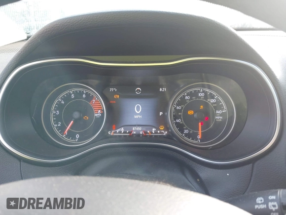 2019 Jeep Cherokee Limited with VIN 1C4PJLDX9KD110531, listed as a IAAI auction lot 42274064 with 87,450 mi miles and . Bid and sale history available at DreamBid. Image 7.
