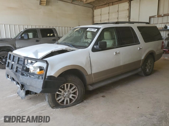 2012 Ford Expedition Max King Ranch with VIN 1FMJK1H53CEF05151, listed as a Copart auction lot 49463785 with 189,350 mi miles and Salvage title. Bid and sale history available at DreamBid. Image 1.