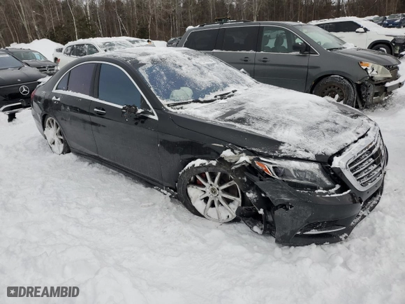 2014 Mercedes-Benz S-Class S 550 with VIN WDDUG8FB3EA038334, listed as a Copart auction lot 42530785 with 1 mi miles and Salvage Title. Bid and sale history available at carsss.com. Image 4.