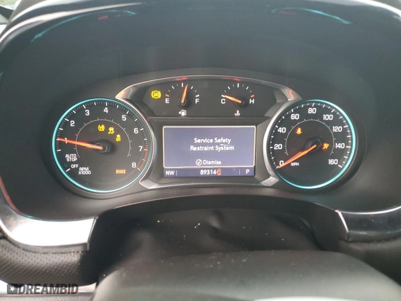 2022 Chevrolet Traverse RS with VIN 1GNEVJKW9NJ132407, listed as a Copart auction lot 72622014 with 89,314 mi miles and Salvage Title. Bid and sale history available at carsss.com. Image 9.