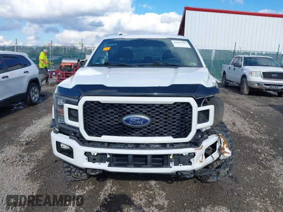 2019 Ford F-150 XL with VIN 1FTEW1EP8KKD11487, listed as a IAAI auction lot 41643388 with 109,881 mi miles and . Bid and sale history available at DreamBid. Image 13.