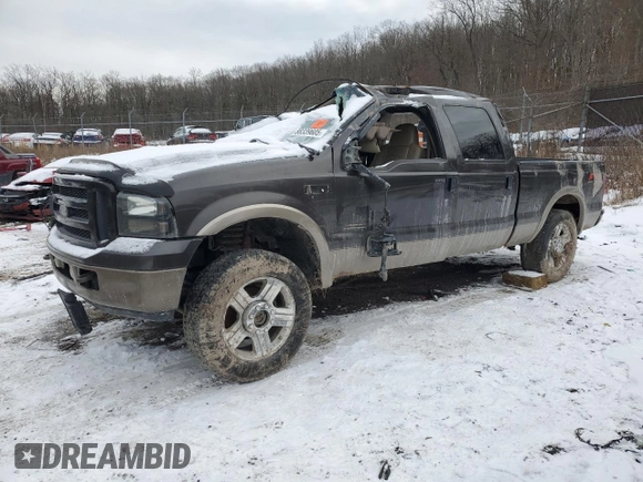 2005 Ford F-250 XL z VIN 1FTSW21P85EA55966, wystawiony jako Copart lot #53452015 z przebiegiem 314 650 mil mil oraz Nie do naprawy • Non repairable. Historia ofert i sprzedaży dostępna na DreamBid. Obrazek 1.