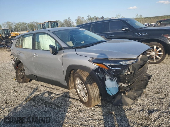 2024 Toyota Corolla Cross L with VIN 7MUAAAAG3RV088481, listed as a Copart auction lot 51599005 with 21,746 mi miles and Salvage title. Bid and sale history available at DreamBid. Image 4.