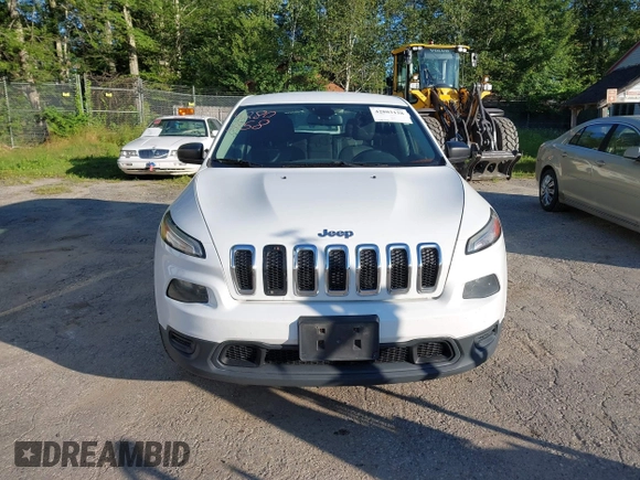 2016 Jeep Cherokee Sport with VIN 1C4PJMAB9GW143085, listed as a IAAI auction lot 42803158 with 268,076 mi miles and . Bid and sale history available at DreamBid. Image 12.