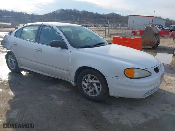 2004 Pontiac Grand Am SE1 with VIN 1G2NF52E44C248920, listed as a IAAI auction lot 41654124 with NaN miles. Bid and sale history available at carsss.com. Image 1.